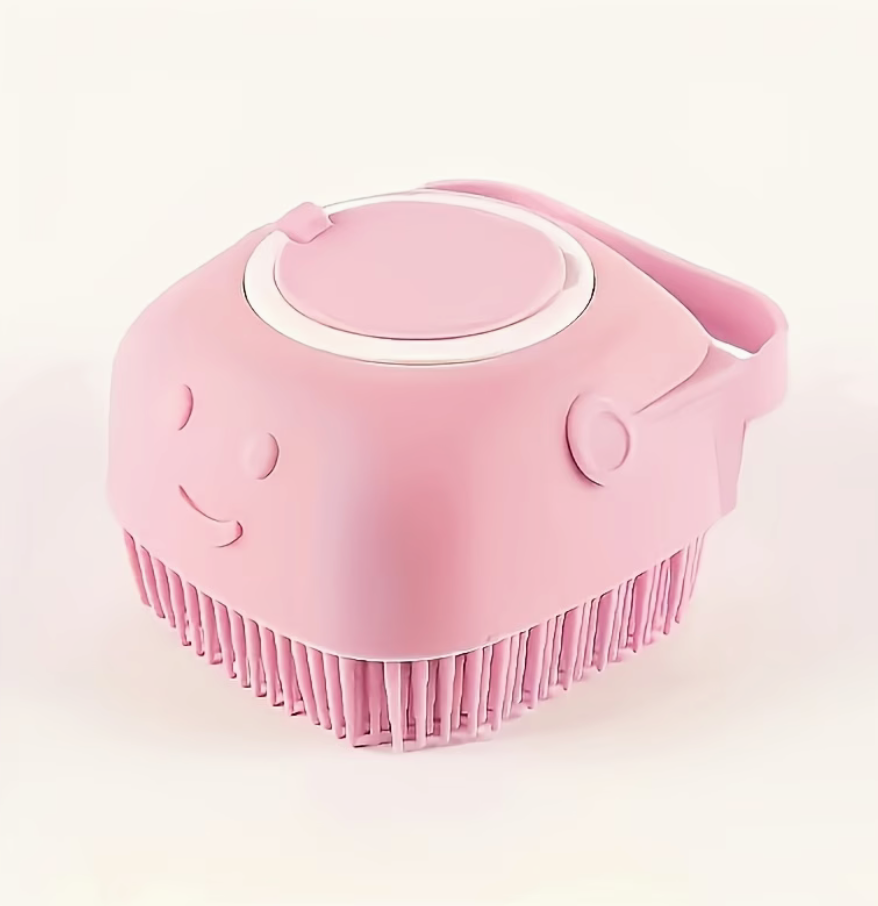 Bath and massage in one brush: convenient for you, relaxing for them