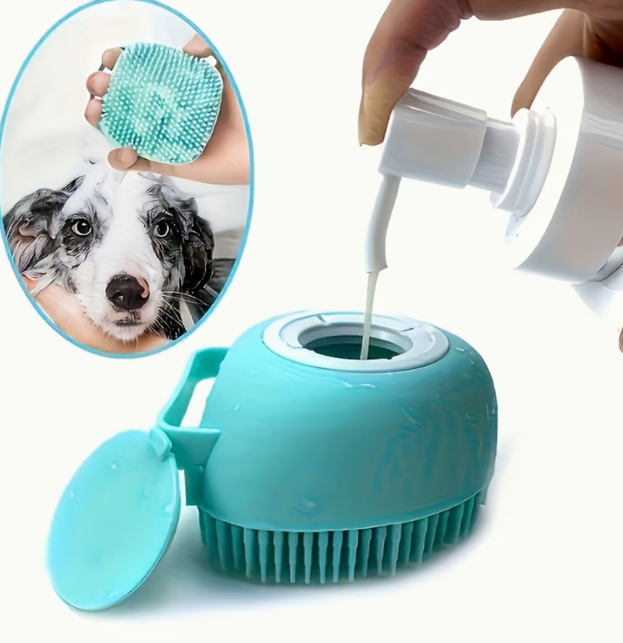 Bath and massage in one brush: convenient for you, relaxing for them