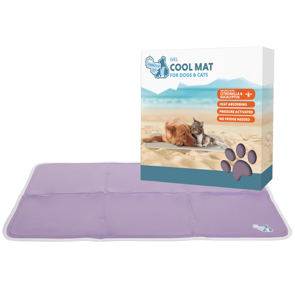 Coolpets Colchoneta refrigerante de gel lila (en dos tamaños)