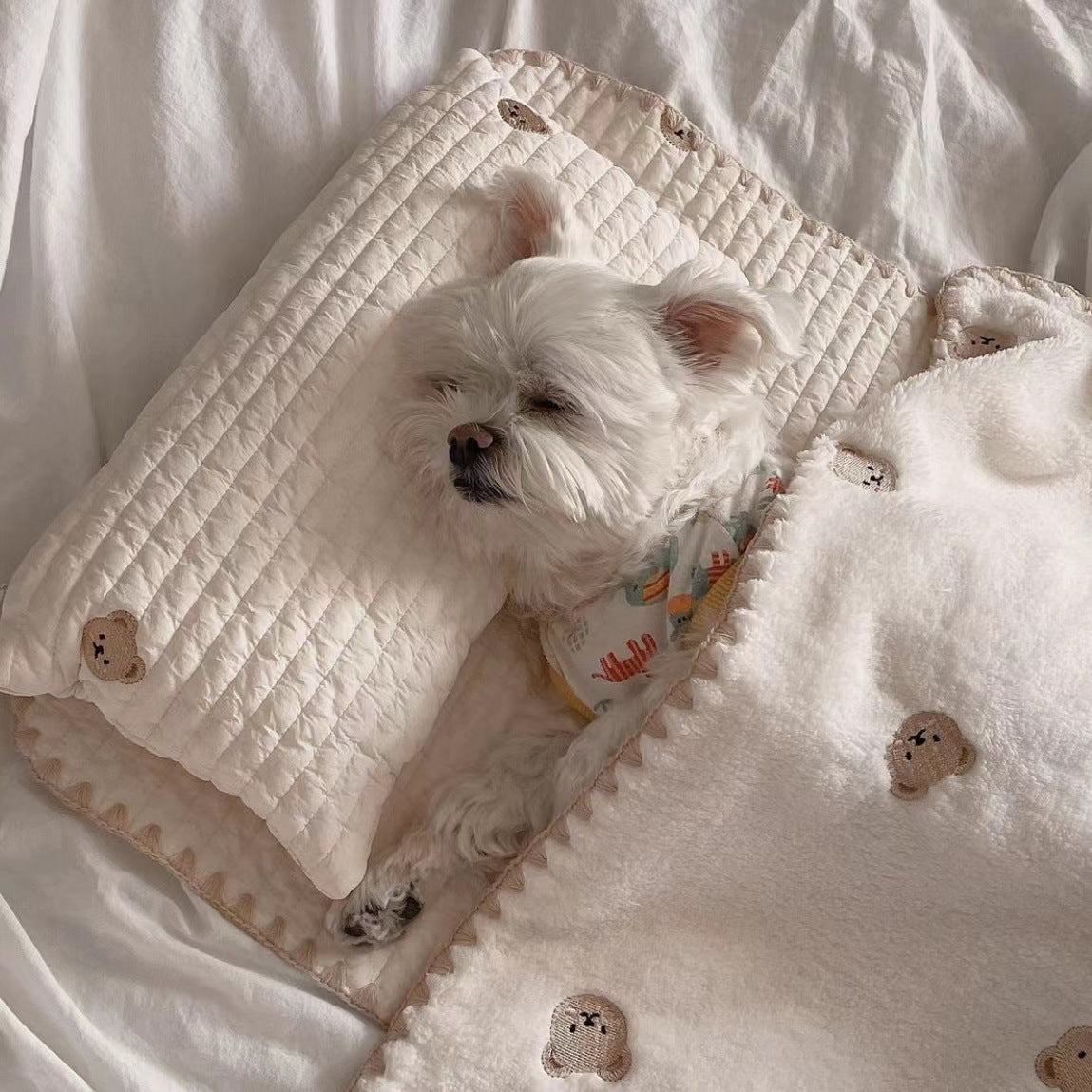 Conjunto de ropa de cama y almohada a juego, lavable y muy confortable
