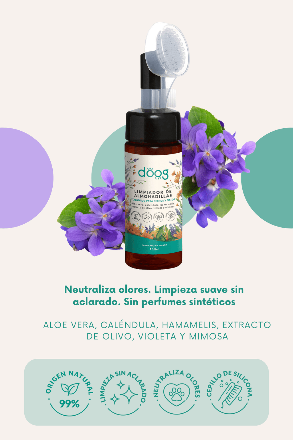 Limpiador de almohadillas ecológico - Doggy's corner