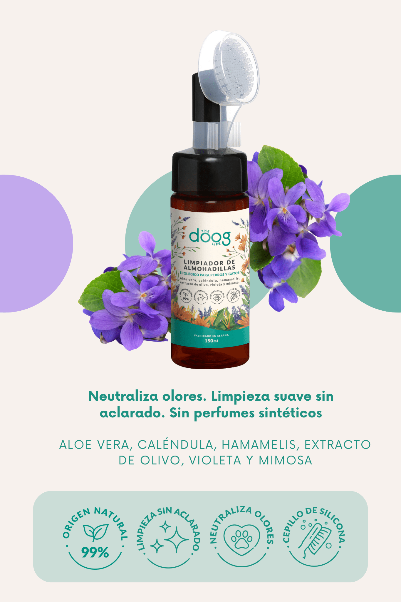 Limpiador de almohadillas ecológico - Doggy's corner