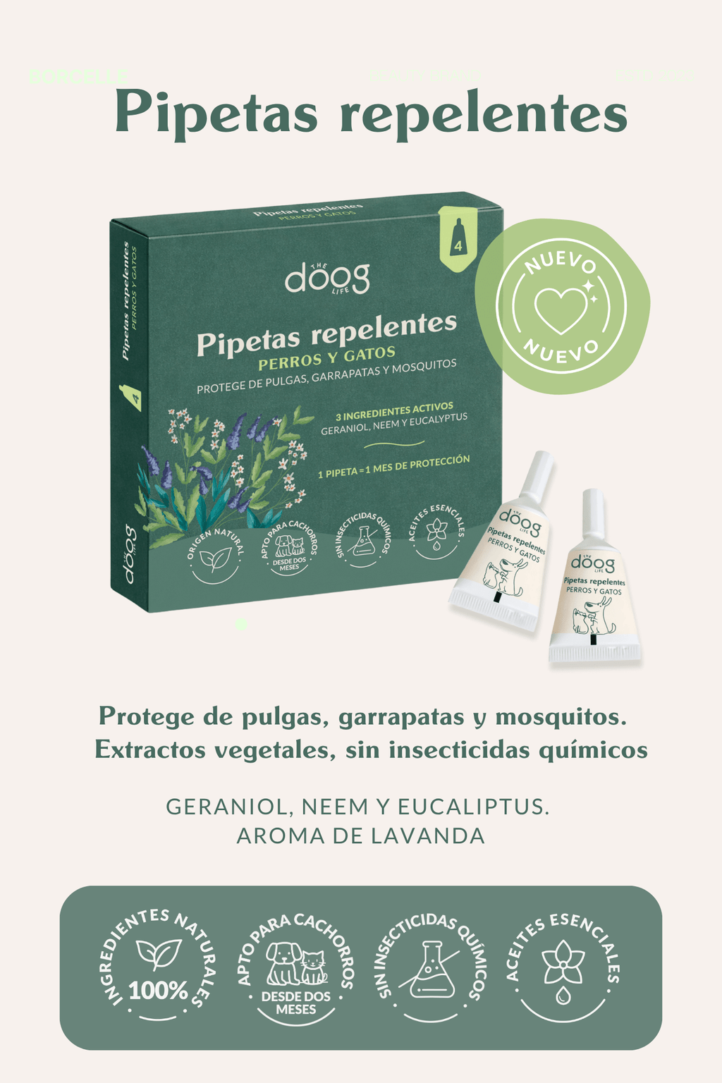 Pipetas repelentes - Doggy's corner