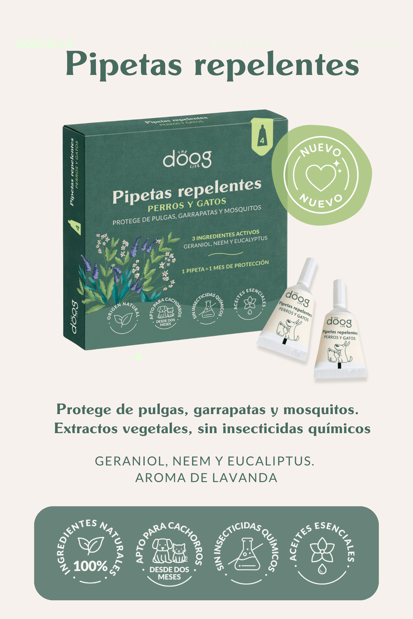 Pipetas repelentes - Doggy's corner