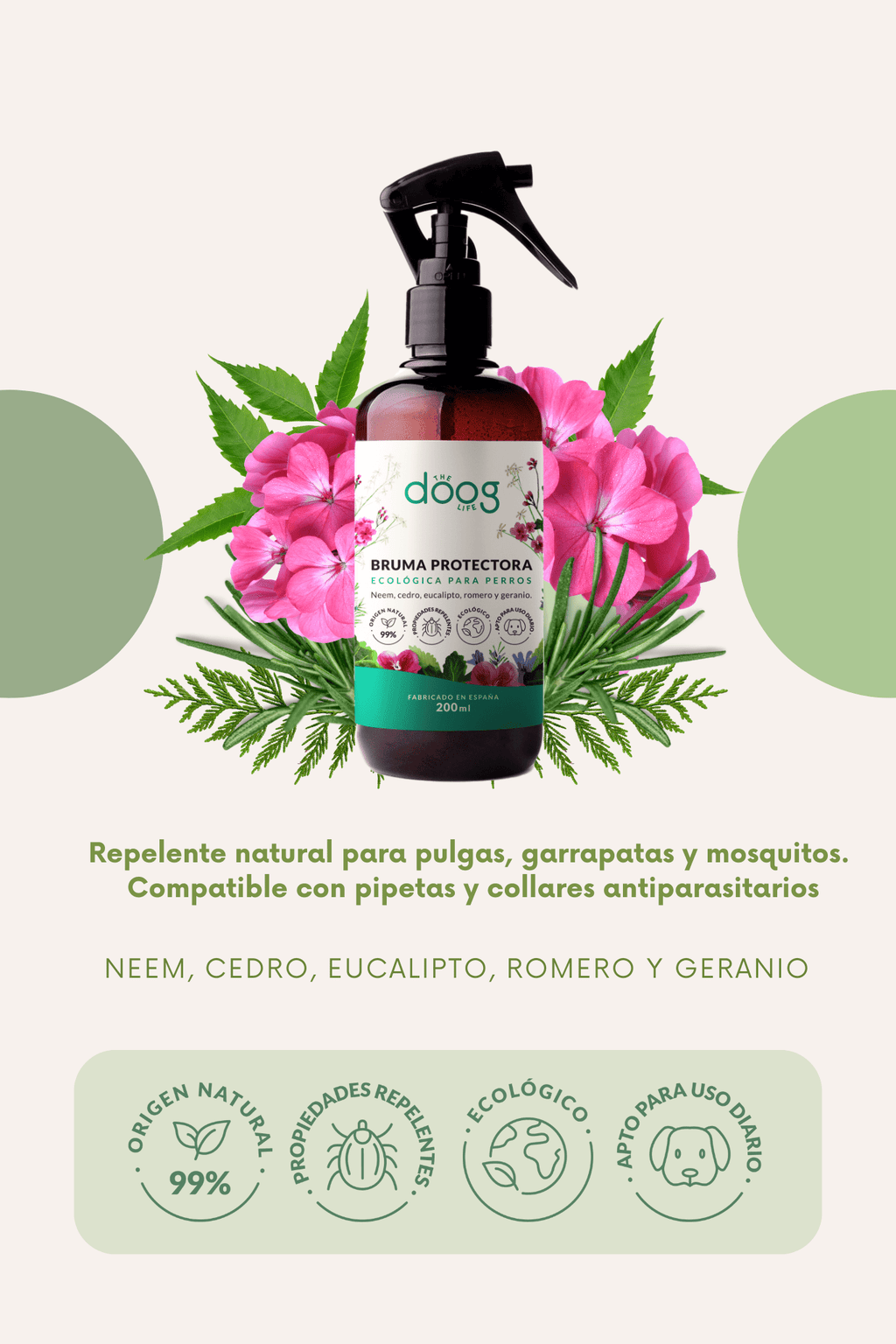 Repelente ecológico para perros - Doggy's corner